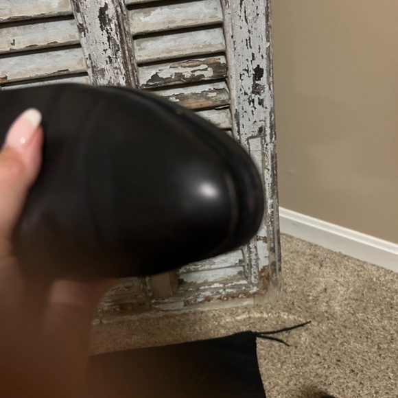 Chanel ankle boots logo/ double gold zippers 39 with logos. Wood heel - Picture 11 of 14